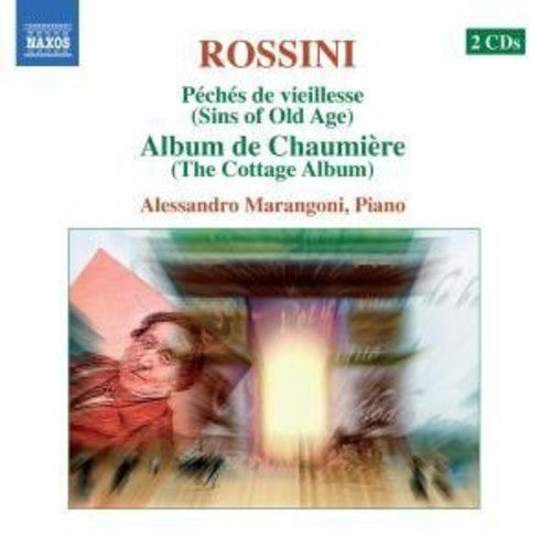 the album cover for Alessandro Marangoni - Piano Music 1 Peches de Viellesse: Album de Chaumiere