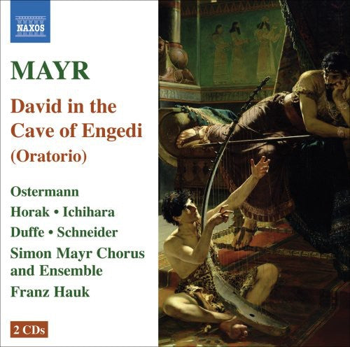 the album cover for Merit Ostermann - David in Spelunca Engaddi