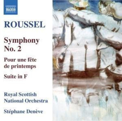 the album cover for Stephane Deneve - Symphony No. 2 / Pour Une Fete de Printemps