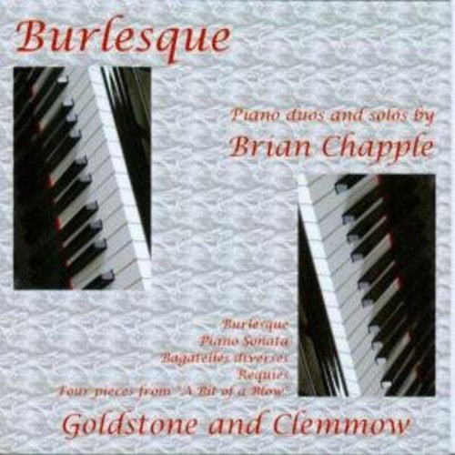 the album cover for Goldstone & Clemmow - Piano Music