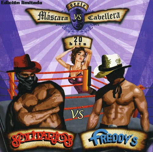 the album cover for Solitarios - Mascara Vs. Cabellera