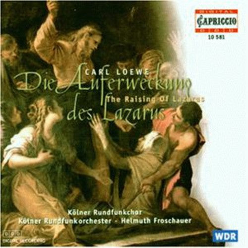 the album cover for Helmuth Froschauer - Raising of Lazarus