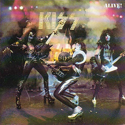 the album cover for KISS - Alive (remastered)