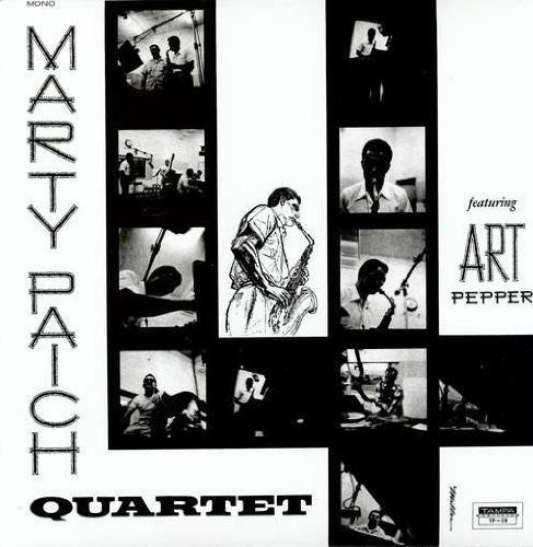 the album cover for Marty Paich - Featuring Art Pepper