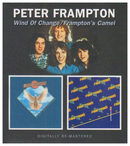 the album cover for Peter Frampton - Wind Of Change/Frampton's Camel [Import]