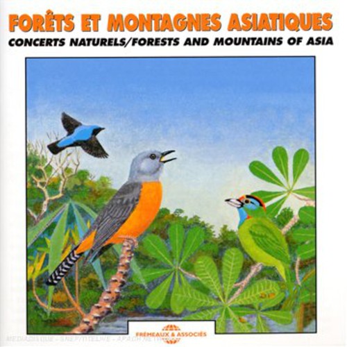 the album cover for NATURAL ATMOSPHERES - Forest and Mountains Of Asia: Natural Soundscapes