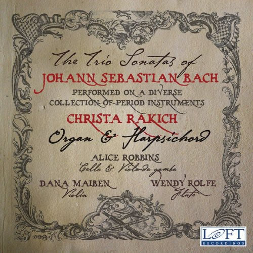 the album cover for Wendy Rolfe - Six Trio Sonatas