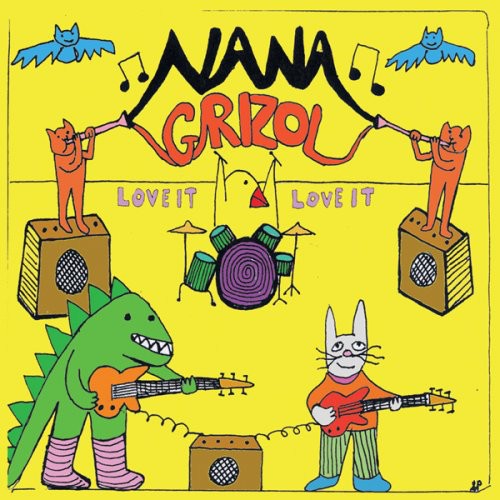 the album cover for Nana Grizol - Love It Love It