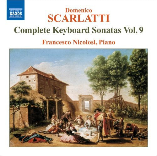 the album cover for Francesco Nicolosi - Sonatas 9