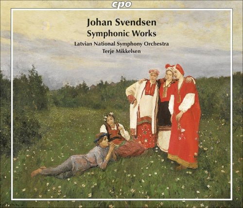 the album cover for Latvian National Symphony Orchestra - Symphonic Works