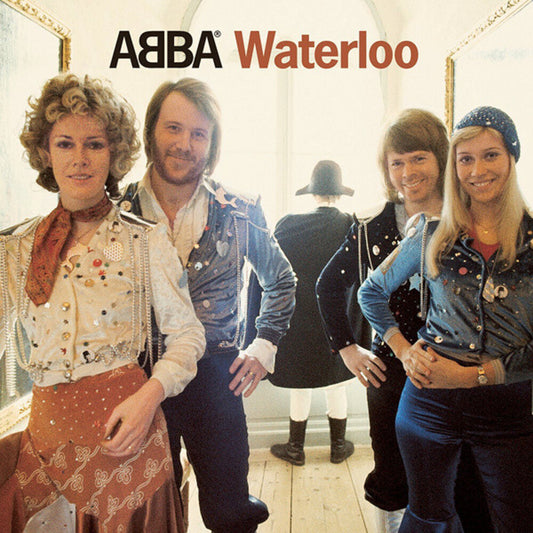the album cover for ABBA - Waterloo [Import]