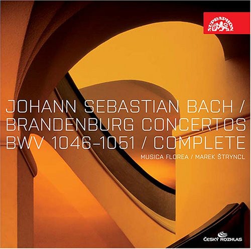 the album cover for Marek Å tryncl - Brandenburg Concertos 1-6
