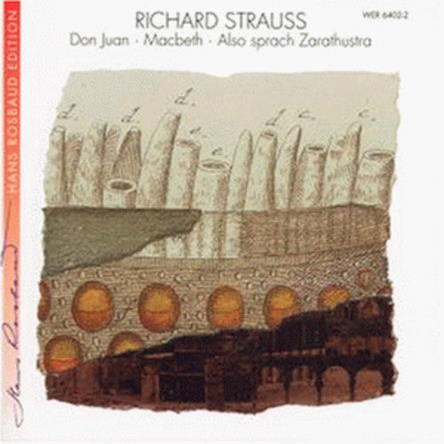 the album cover for H Rosbaud / Sw German Rso - Strauss: Don Juan, MacBeth / Zarathustra,Sprach