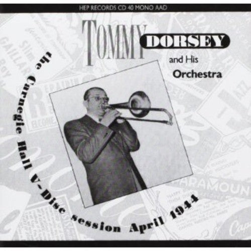 the album cover for Tommy Dorsey & His Orchestra - Carnegie Hall, Vol. 5: Disc Session
