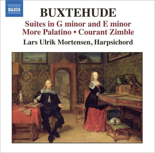 the album cover for Lars Ulrik Mortensen - Harpsichord Music 2: Suites in G minor & E minor