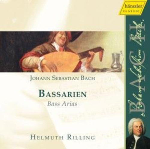 the album cover for J.S. Bach - Bass Arias