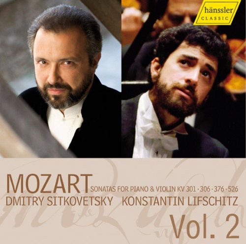 the album cover for Konstantin Lifschitz - Violin Sonatas 2