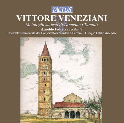 the album cover for Adria e Ferrara Conservatory Ensemble - Melodramas on Texts of Domenico Tumiati