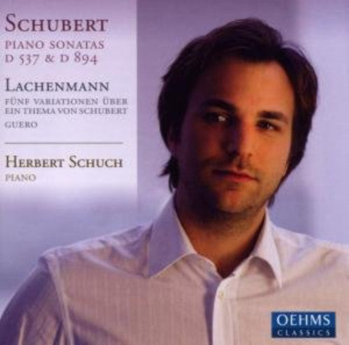 the album cover for Schubert/Lachenmann - Piano Sonata