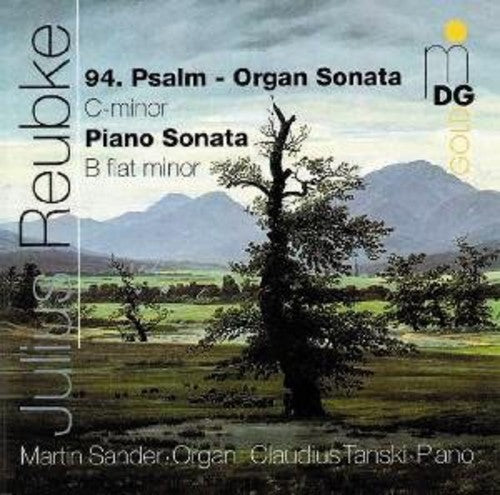 the album cover for J. Reubke - Organ Sonata in C minor / Piano Sonata B Flat