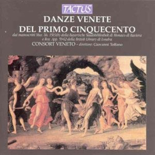 the album cover for Consort Veneto - Venetian Dances of the Early 15th Century