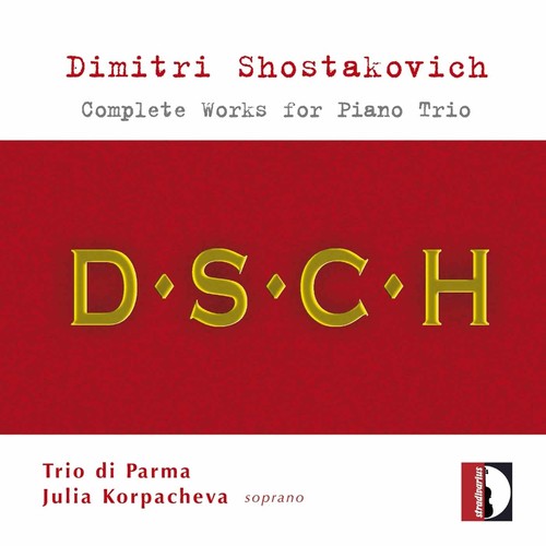 the album cover for Ivan Rabaglia - Complete Works for Piano Trio