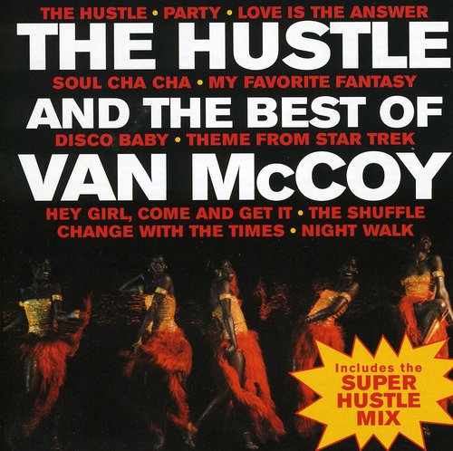 the album cover for Van Mccoy - Hustle & Best of Van McCoy