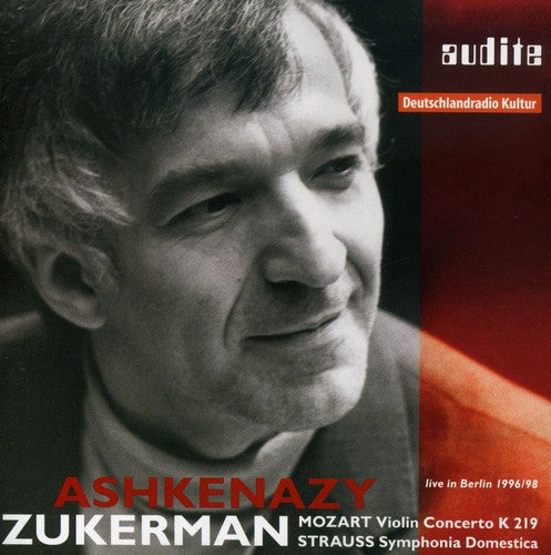 the album cover for MOZART/STRAUSS - Mozart Violin Concerto