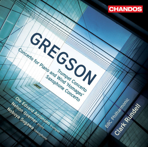 the album cover for Clark Rundell - Concertos