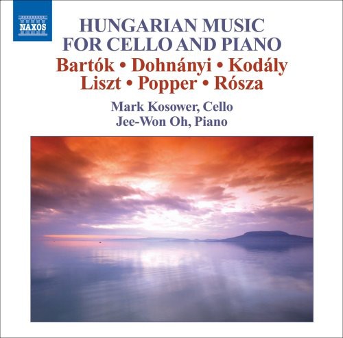 the album cover for Jee-Won Oh - Hungarian Music for Cello & Piano