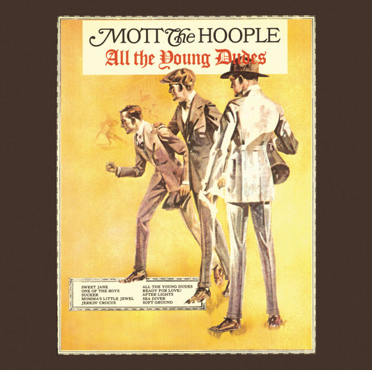 the album cover for Mott The Hoople - All the Young Dudes