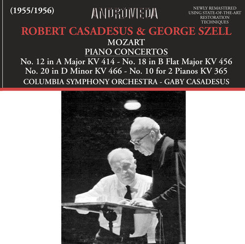 the album cover for Robert Casadesus /George - Klavierkonzerte 121820 & 10