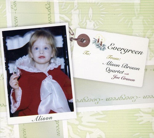 the album cover for Alison Brown Quartet - Evergreen