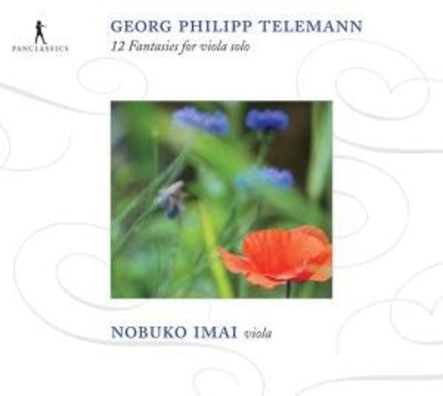 the album cover for Nobuko Imai - Fantasien Fur Viola Solo
