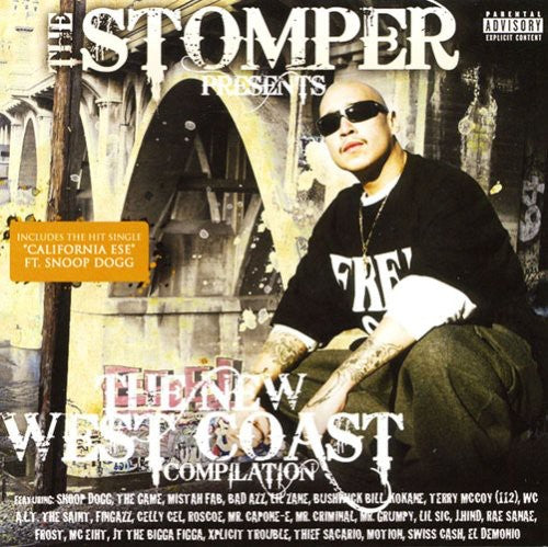 the album cover for Stomper Presents - The New West Coast
