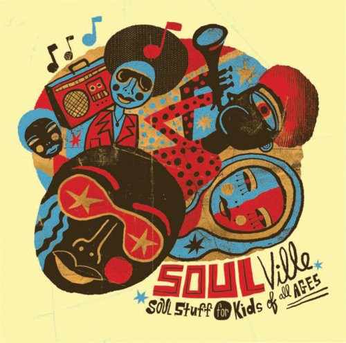 the album cover for The Little Monsters - Soulville