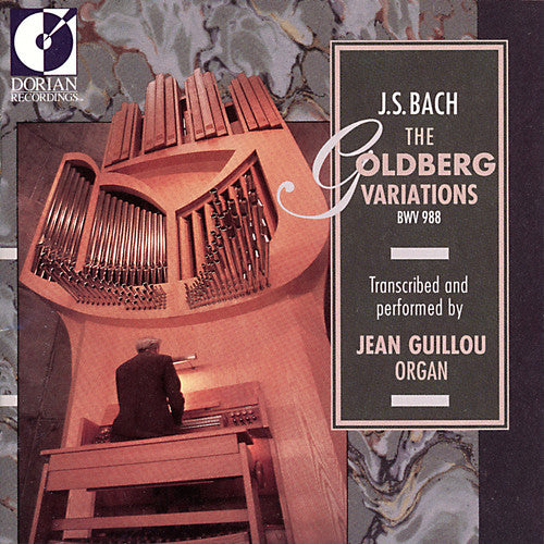 the album cover for Jean Victor Arthur Guillou - Goldberg Variations
