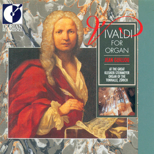 the album cover for Jean Victor Arthur Guillou - Vivaldi for Organ