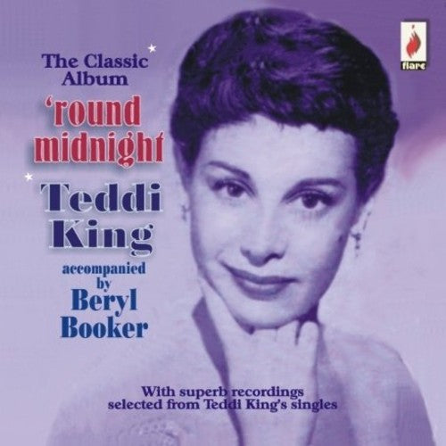 the album cover for King Teddi - Round Midnight