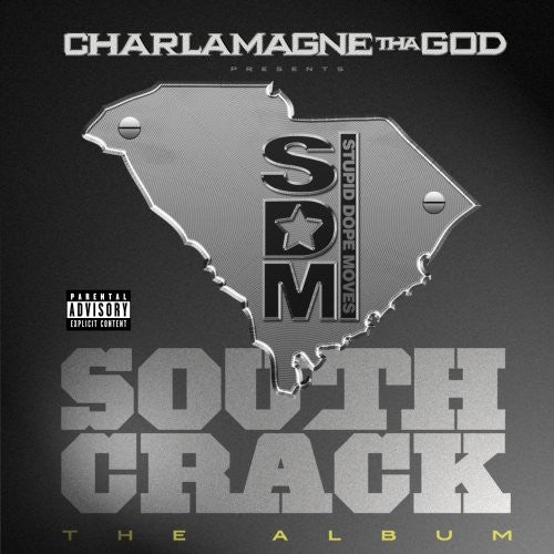 the album cover for Charlamagne tha God - South Crack: The Album