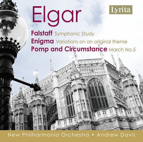 the album cover for Sir Andrew Davis - Falstaff