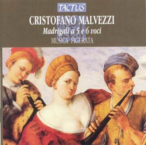 the album cover for Musica Figurata - Madrigal for 5 & 6 Voices