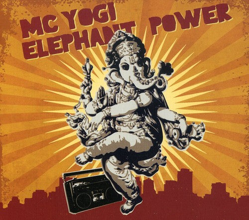 the album cover for Mc Yogi - Elephant Power