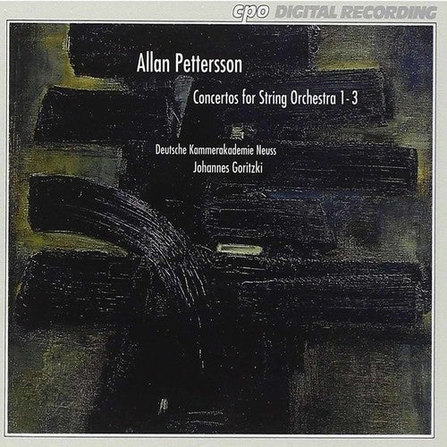 the album cover for German Chamber Academy Neuss - Concerti for String Orchestra 1-3