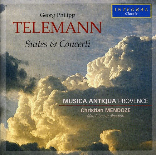 the album cover for G.P. Telemann - Suites & Concerti