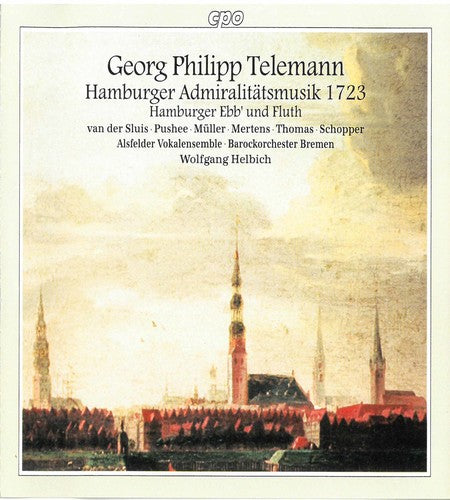the album cover for Bremen Baroque Orchestra - Hamburg Admiralty Music 1723