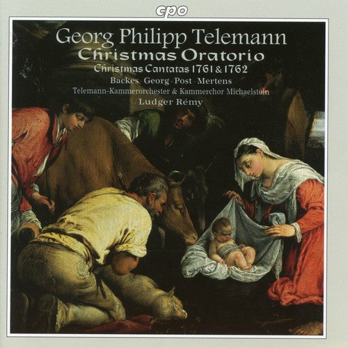 the album cover for Ludger Remy - Christmas Oratorio