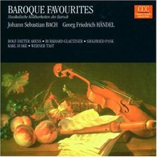 the album cover for J.S. Bach - Baroque Favourites
