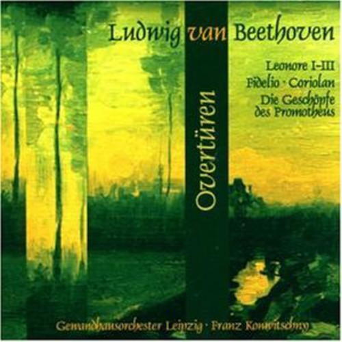 the album cover for L.V. Beethoven - Overture