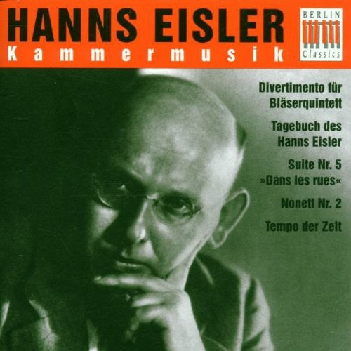 the album cover for H. EISLER - Chamber Music